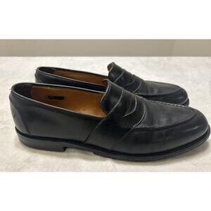 Allen Edmonds Randolph Loafers Mens Size 8.5 D Black Penny Slip On Leather